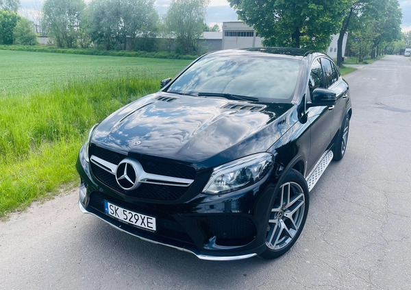 Mercedes-Benz GLE cena 253645 przebieg: 89500, rok produkcji 2018 z Tychy małe 211